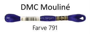 DMC Mouline Amagergarn farve 791